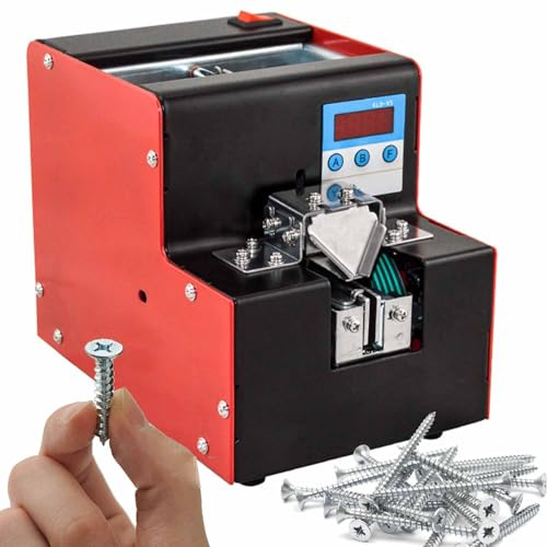 NEEDATEUR DE VIS Automatique ， Machine d'organisation de vis avec Affichage numérique ， 2 Fonctions de comptage + Vitesse réglable ， Collection de matériaux Pratiques ， 200pcs Capacité de vis