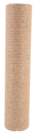 DINHEAROM Rascador Repuesto de Sisal para Árbol de Gato Vertical Adaptable Diseño para y Muebles Compatible con Rascadores para Gatos