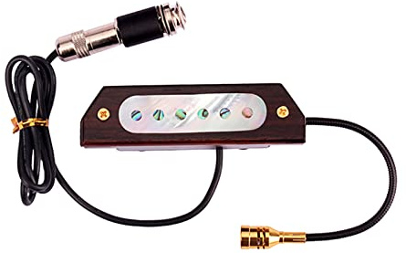 6-Saiten Soundhole Gitarren Pickup Akustischer Elektrischer Wandler Für Akustikgitarre Preamp Für Gitarrenton Volumen Gitarren Sound Loch Tonabnehmer