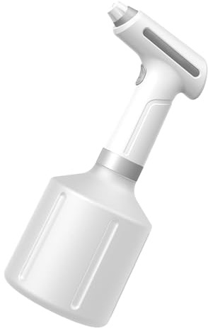 Masyrt Spruzzatore Elettrico, Annaffiatoio Ricaricabile Ad Alta Pressione per Piante con Nebulizzazione per Giardinaggio con Design a Spruzzo Automatico, Materiale Plastico Resistente,