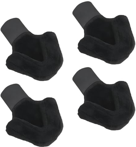 Eniyou Cache-oreilles de vélo avec doublure - 2 paires de cache-oreilles coupe-vent - Cache-oreilles amovibles - Doux sur les oreilles - Résistant au vent et au froid - Convient à tous les casques