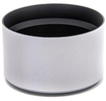 vhbw Aluminium paraluce parasole 46mm nero/argento compatibile con obiettivo sostituisce Contax GG-3