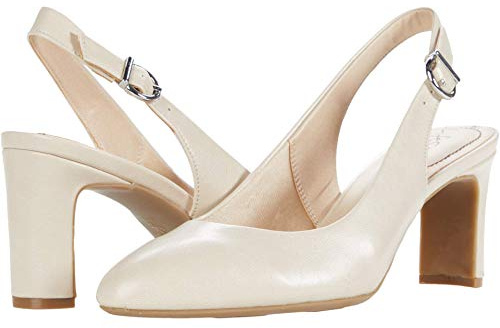 LifeStride Gigi slingpump för kvinnor, Mandel, 37.5 EU