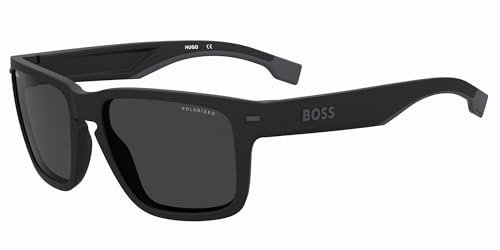 HUGO BOSS BOSS 1497/S Matte black grey 57/18/140 Herren Sonnenbrillen