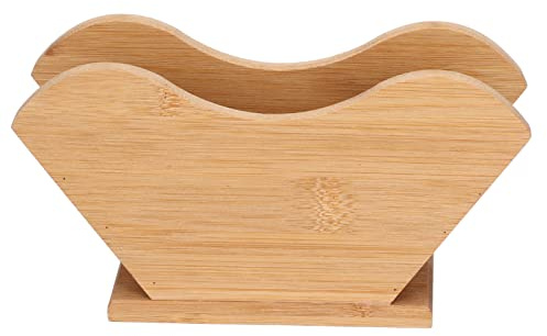Buachois Coffee Filter Holder,Coffee Paper Storage Rack,Cone Filter Storage Organizer,Stand Bamboo Coffee Filter Dispenser,for Square Cone-shaped and Flat-bottomed Pour Over Paper Filters