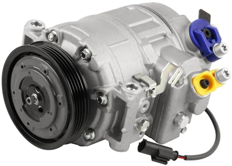 DOCAS Compresor de aire acondicionado 64509174802 64526917859 para 5er E60 520 i 525 d 525 d xDrive 525 i 530 d E61 525 d 525 d xDrive 525 i 530 D 535 D