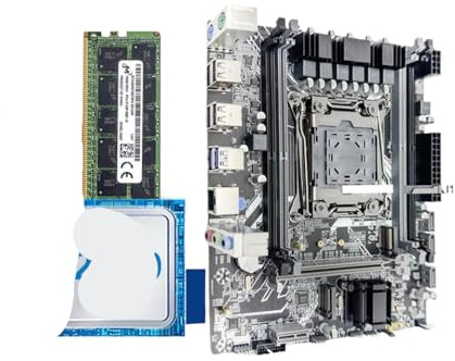 X99 Motherboard Bundle With E5 2650 V3 Processor 16GB DDR4 2133MHz ECC RAM For Desktop Gaming PC Components