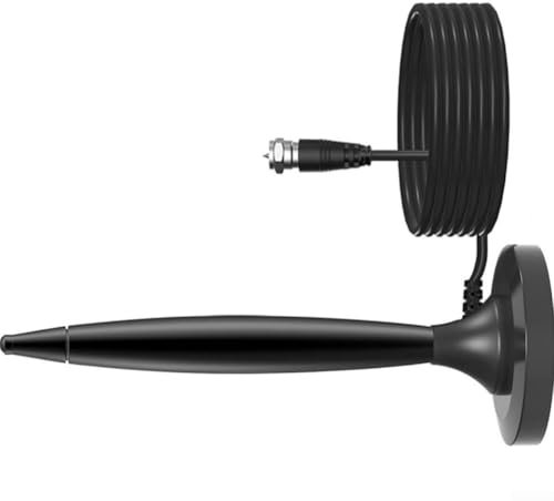 Digital HD Indoor/Outdoor TV Antenna, Works with For Car/RV and For Smart TVs, Supports DVB T/T2, ISDB T, DMB T/H, and ATSC Signals