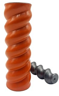 STOCK-PlasterOne® D6-3 Rotor Stator Schnecke Mantel Spiral Twisted passend für PFT G4 – Ersatzteil für Putzmaschine – Hochwertige Förderleistung bei Gips-, Kalk-, Zement- und Lehmputz
