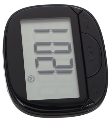 SUPVOX Portable Pedometer with Large Digital LCD Screen for Walking Running Fitness Use Step Counter with Accurate Tracking and Long Battery Life for Men Women