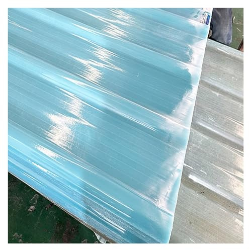 YWMEAC Dachlichtplatten, Wellplatten Aus Polycarbonat, Wetterbeständiges Design Für Pergolen Und Dächer/Clear/0.9 * 1.5M/2.95 * 4.92Ft