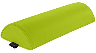 Pader Medi Tech Halbrolle I Knierolle aus Polyetherschaumstoff I Lagerungsrolle mit Kunstlederbezug und Kedernähten I 50 x 18 x 9 cm I in 20 Farben verfügbar (Grasgrün)