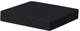 TT ThreadTrade Memory Foam Seat Cushion, Non-Slip Booster Cushion Comfort Chair, Breathable and Soft, Removable Cover, Ergonomic, Portable and Lightweight, Black, (45x40x5cm)