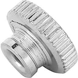 Tuercas Moleteadas de Acero Al Carbono Niquelado, nuevas. 6 Tamaños, Fuertes y resistentes. Atornillado Fácil con los Dedos, M3 M4 M5 M6 M8 M10 (M3(10 piezas))