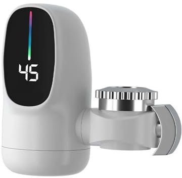 TIEOAXFT 3000W Instant Hot Water Tap Electric Faucet Modern Instant Water Heating Faucet Kitchen Water Heater