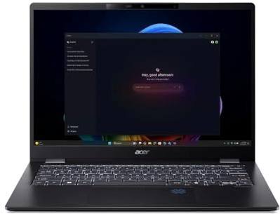Acer TravelMate P6 14 AI | Copilot+ PC Laptop | Core Ultra 7 | 32GB/1TB | 14 WUXGA IPS Touch 60Hz | Core Ultra 7 268V | 32GB RAM | 1TB SSD | Windows 11 Pro | QWERTZ beleuchtet