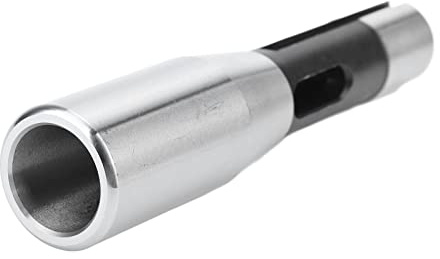 R8 to MT3 Adapter, Made of Solid Hardened Alloy Steel, Efficient Drilling, Versatile Use, Friction Principle, Morse Taper Socket for Arbor Milling Machine Accessories, Adapts