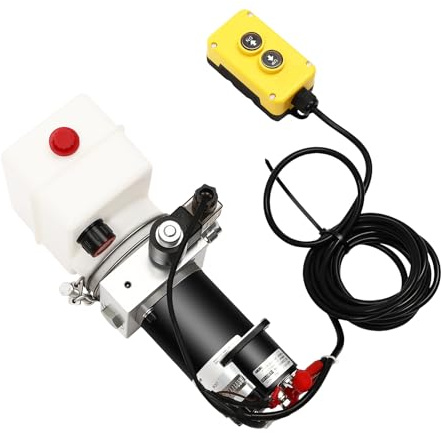 Unidad hidráulica Bomba hidráulica Bomba hidráulica para remolque Bomba hidráulica de 12V Bomba hidráulica para remolque basculante Motor eléctrico Unidad hidráulica con control remoto Tanque de 1,5
