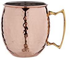 Cosy&Trendy 1270HKOP Gobelet Cuivre martelé Moscow, 8,5X10cm, 101, Koper