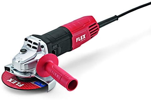Flex Winkelschleifer L 8-11 (ø 125 mm, 800 Watt, Schleifmaschine inkl. Zusatzhandgriff, Leerlaufdrehzahl 11500 /min, Werkzeugaufnahme M 14) 494682