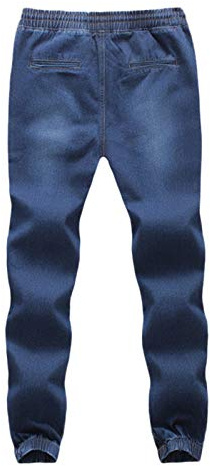Betory Diesel Jeans för män Casual Denim bomull Latröjning bekväm arbete jeans Cargo byxor herr klassisk haremsbyxor avslappnad denim byxor, Mörkblå, 4XL