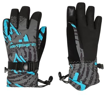 Quiksilver Snow Gloves MISSION GLOVE KIDS Boy's Black S