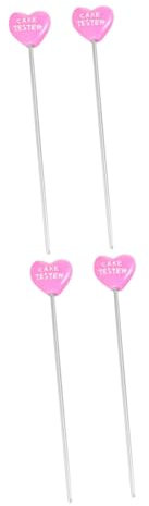 Ciieeo 2 Sätze Kuchentester Werkzeuge Zur Kuchenherstellung Mini-muffinblech Kuchenprüfer Für Backliebhaber Kuchenprüfer Für Perfekte Kuchen Brot-Test-Tool Kuchen-teststift 2 Stück * 2