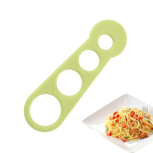Spaghetti Measurer – Accurate Pasta Portion Measurer with Four-Hole | Convenient Pasta Measure Tool | Spaghetti Measuring Ruler | Spaghetti Measuring Portion Control Tool for Perfect Serving Sizes