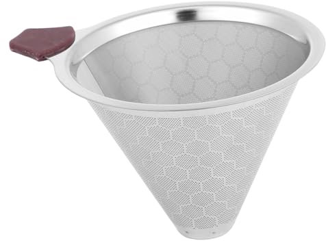Homoyoyo Filtre À Thé Avec Goutteur Filtre Réutilisable En Acier Inoxydable Parfait Pour 1 À 3 Tasses De Café