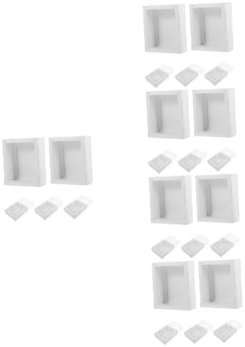 OUNONA 25stücke Transparente Schubladenboxen Kraftpapier Mit Sichtfenster Für Süßigkeiten Hochzeiten Und Partys Für Snacks Schmuck Und Kleine Aufbewahrung