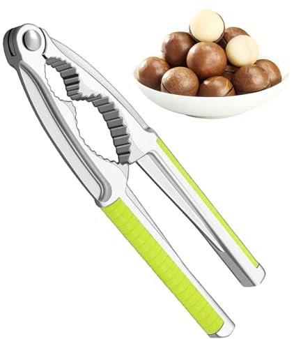 yztju Nutcracker Chestnut Tongs - Heavy Duty Non-slip Handle Walnut Tongs | Portable Chestnut Opener Home Kitchen Gadget Multifunctional Chestnut Peeling Tools