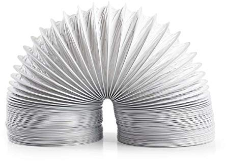 NEDIS PVC Air Outlet Hose Air Outlet Hose PVC | 127 mm | 6.00 m White 6.00 m, DRHO127WT60, Weiss