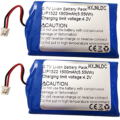 DC 3.7V 1500mah Li-ion Batterie für Sony PS4 Wireless Controller Battery Replacement (CUH-ZCT2U,CUH-ZCT2E,CUH-ZCT2A 2016 und später Modelle) duascock PlayStation 4,gen 2