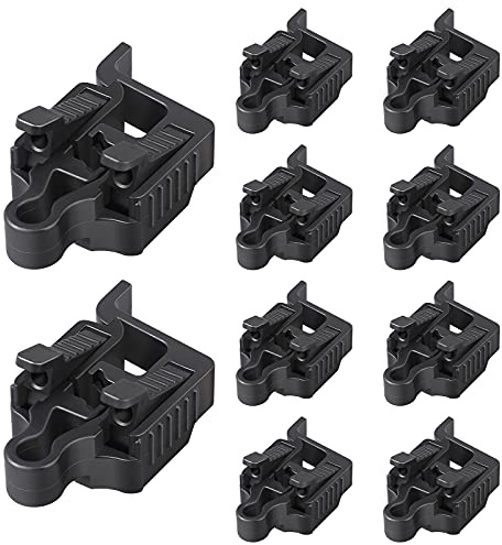 EDISHINE 10-Pack Low Voltage Wire Connector, Landscape Lighting Cable Connectors Waterproof for Landscape Lighting/Pathway Light/Spotlight, 10/12/14/16/18 Gauge Cables Compatible,UL Listed
