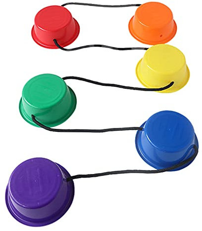 yotijar Balance Stepping Stones for Kids, Plastic River Stones Exercise, Balance Beam for Toddlers, Build Coordination and Confidence