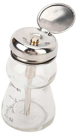 Brrnoo Nagellackentferner-Pumpe, 60 Ml, Leere, Abschließbare Pumpspenderflasche für Nagellack und Make-up-Entferner, Kupferkern-Design