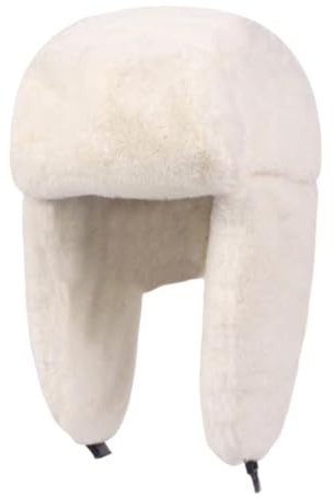Generisch Unisex Winter Fliegermütze, Pilotenmütze mit Ohrenklappen Winddicht Trappermütze Russische Ushanka Warme Wintermütze für Outdoor Aktivitüten