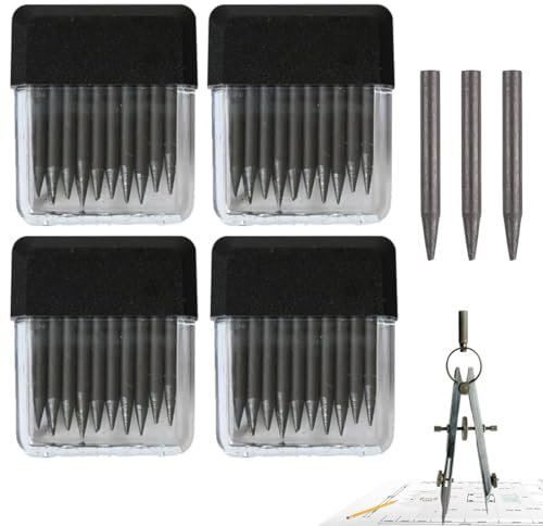 OUDQFCJ Zirkelmine,Schwarz Zirkelmine Für Grundschule Schule Studenten,Zirkelminen,HB Zirkelminen,Zirkelminen 2mm,Zirkelersatzminen Zirkel Ersatzminen,HB Zirkel Ersatzminen,Zirkel Ersatzminen