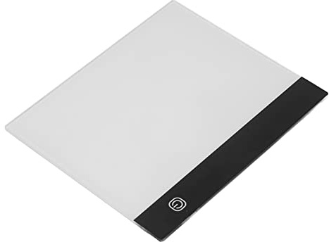 Tavolo Luminoso per Tracciamento, Disegno Proiettore Traccia della Scatola Luminosa Tracing Pad Pad a Led Box Fulming da Disegno di Pittura (6 livelli di luminosità)
