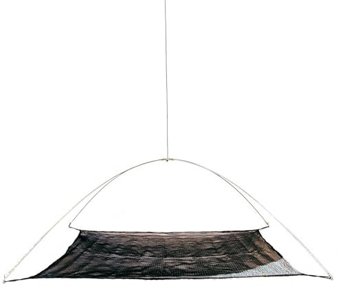 Frabill Umbrella Net | Extra-Large Poly Umbrella Net Designed for Capturing Bait and Crawfish