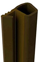 Stormguard - Striscia in legno per falegnameria, 5 m, marrone, guarnizione a innesto per porte e finestre, si inserisce nella scanalatura di 3 mm x 6,5 mm, blocca spifferi, polvere e rumore