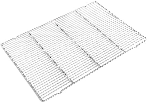 Turbokey Wire Cooling Racks For Baking 9.3X13.6 Oven Safe Small Grid Fits Air Fryer/Stockpot/Instant Pot/Pressure Cooker, Stainless Steel Rust Free Rectangle Canning Rack (9.3X13.6,34.5X23.6cm)