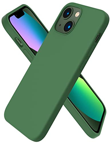 ORNARTO für iPhone 13 Mini Hülle aus Silikon 5,4 Zoll - Klee | Premium Flüssigsilikon, dünne Handyhülle, weich, griffig, stoß- und kratzfest, Clover und viele weitere Farben