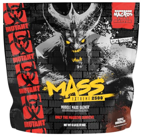 Mutant Mutant Mass Extreme 2500, Triple Chocolate - 2720g