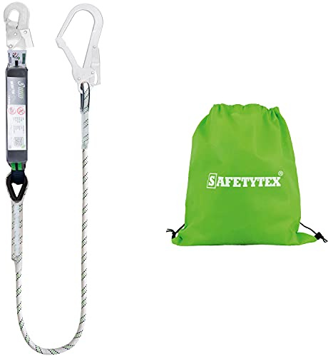 Safetytex Auffanggurt Haltegurt Fallschutz Bandfalldämpfer Set Beutel