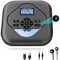 CD Player Portable with Speaker, 2023 MONODEAL Portable CD Player with Bluetooth, Built-in CD Burning Function, Rechargeable CD Player with Speakers, Personal CD Player for Car, Anti-Skip CD Player
