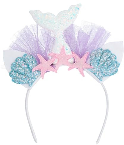 PARTY DISCOUNT NEU Haarreif Glitzer Meerjungfrau