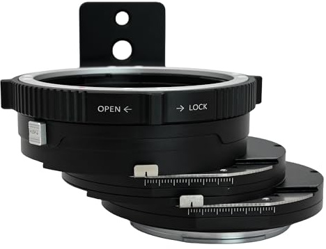 XPIMAG Double Shift Objektivadapterring, kompatibel mit Hasselblad V-Objektiv und Fujifilm GFX-Kamera