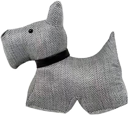 SWEET HOME - Fermaporta da Pavimento Utile come Paraspifferi Sottoporta e Finestre in Tessuto Imbottito, Ferma Porta e Para Spifferi Valido anche come Arredamento Casa per Cameretta Bambina e Bambino