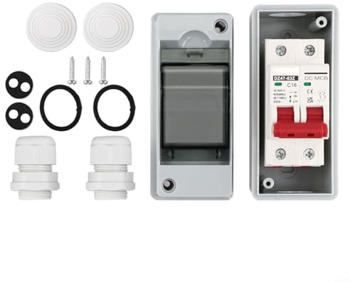 HpLive 1 Disjoncteur avec Boîtier De Raccordement Boîte Combinée PV (16A)
